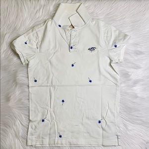 🔵 Hollister Epic Flex Stretch Polo - XS